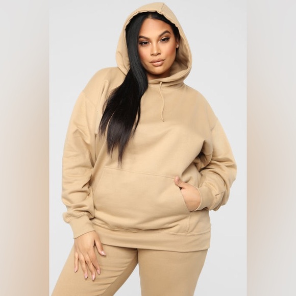 Fashion Nova Stole Your Boyfriend's Oversized Pullover Hoodie Size 1X - Picture 1 of 9